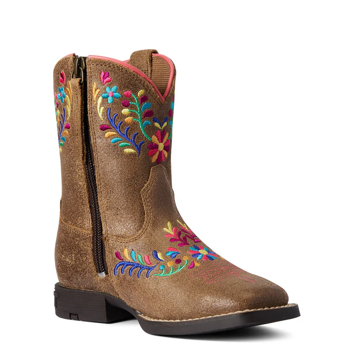 Child Wild Flower Western Boot