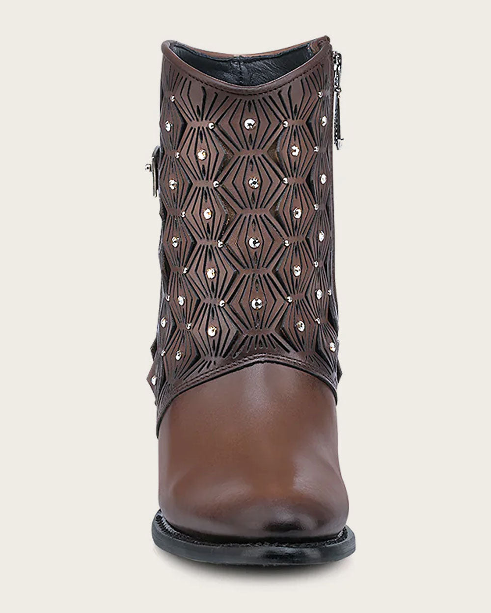 Ankle Artisan Brown Bootie
