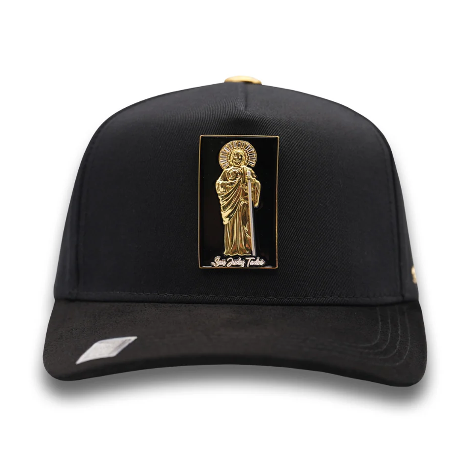 Gorra Negra Placa San Judas