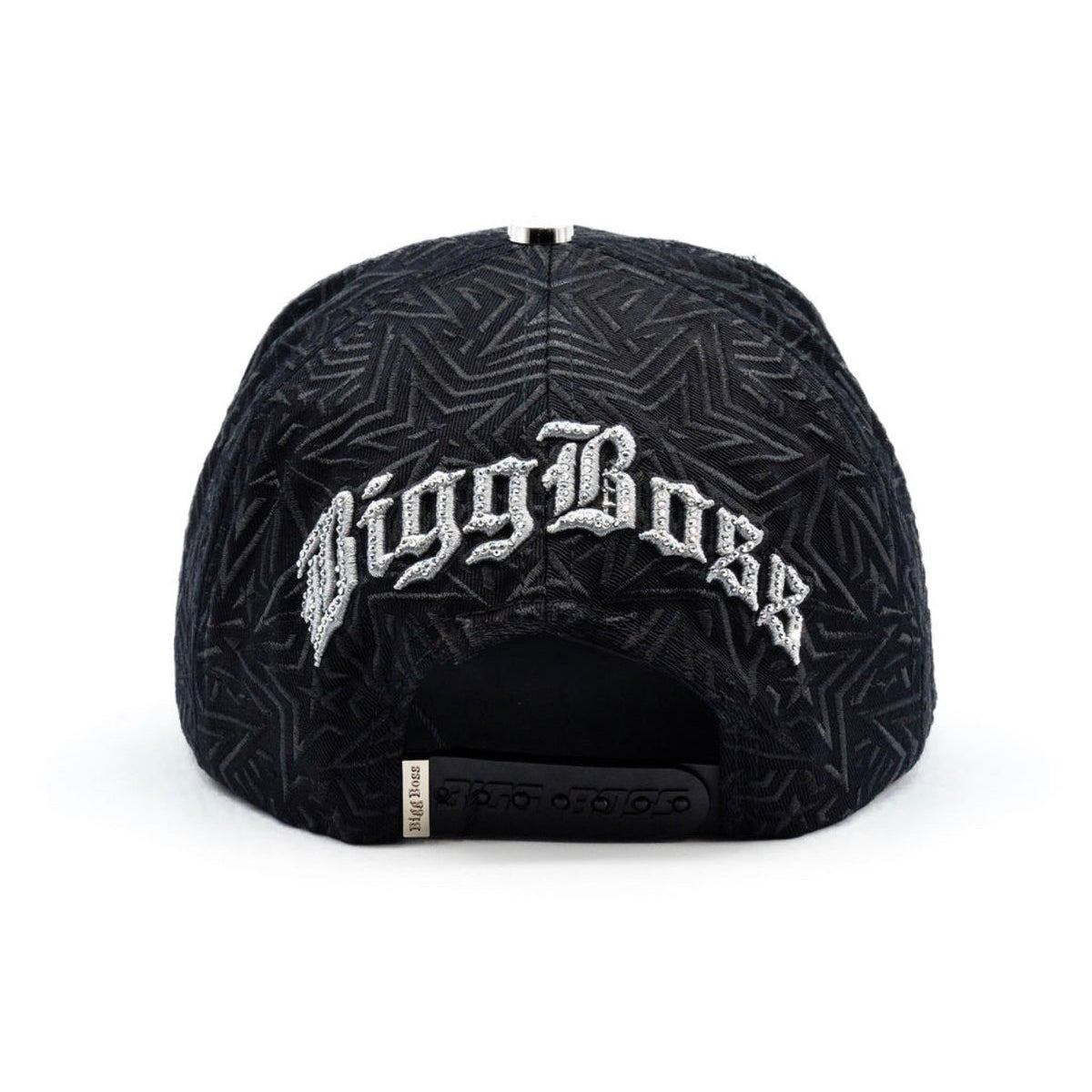 Back view of Bigg Boss B Star Hat in black