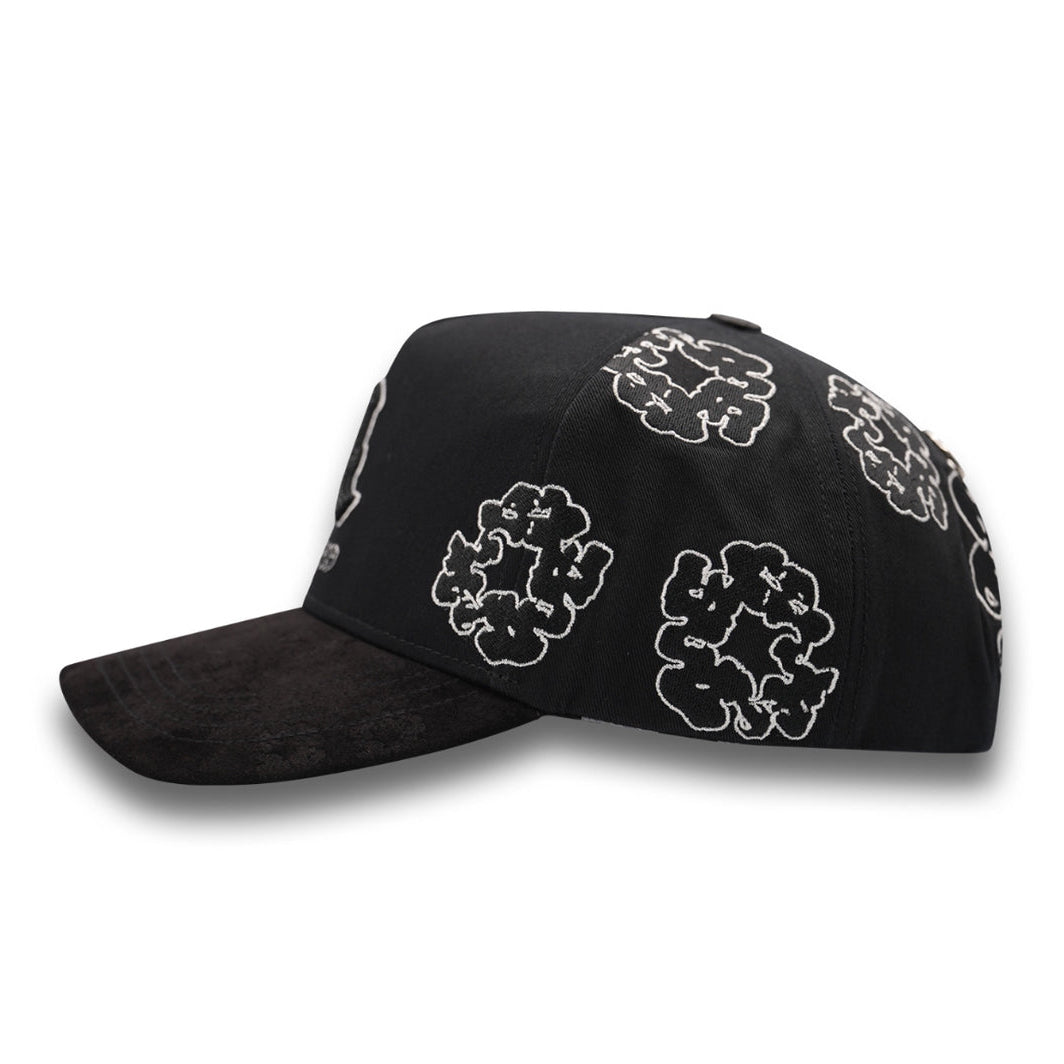 Side profile of Bigg Boss LA Nuves Hat showing curved bill