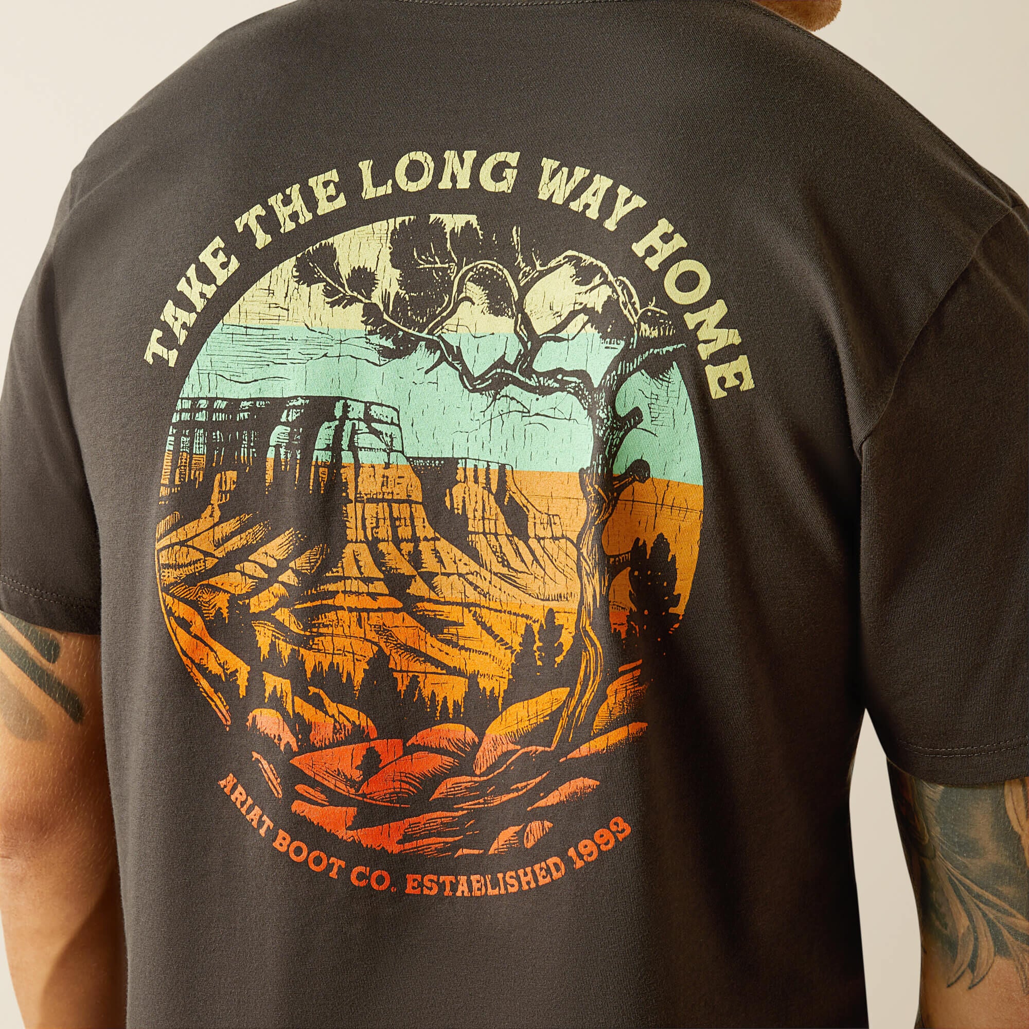 Camiseta "Toma el camino largo"