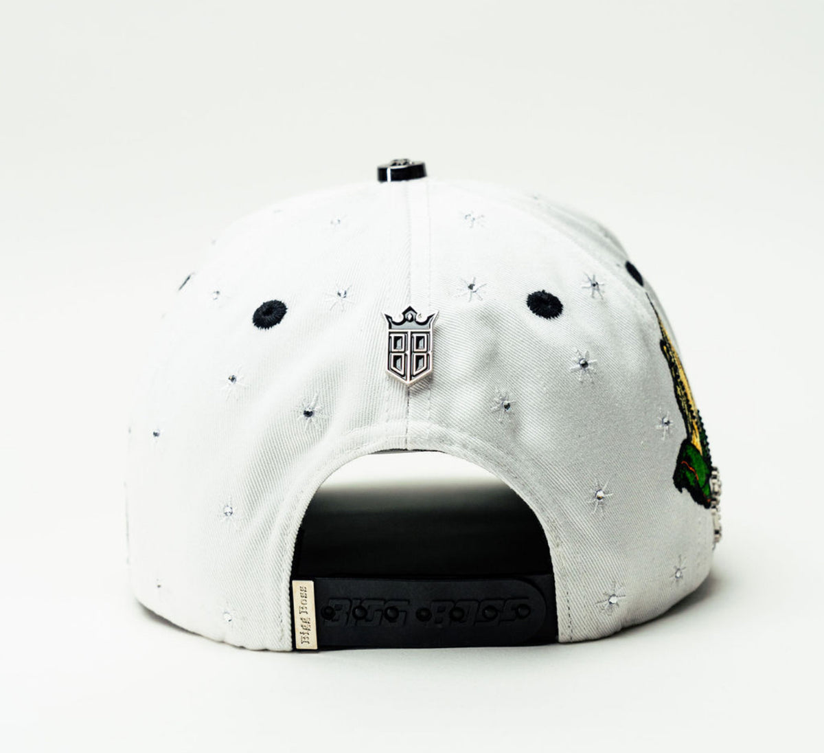 San Judas Cristal White Hat