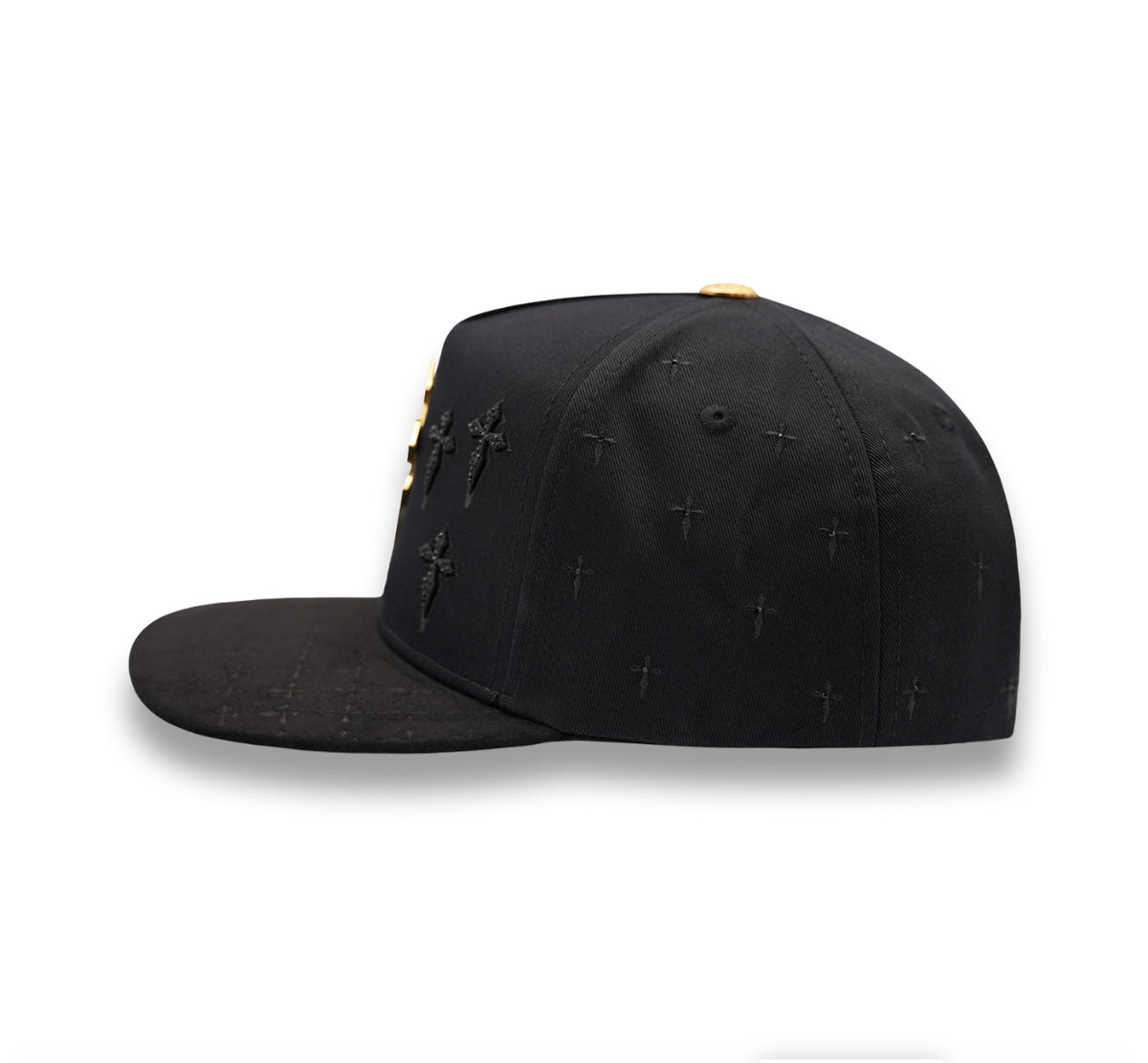 Cruz Black/ Gold Hat