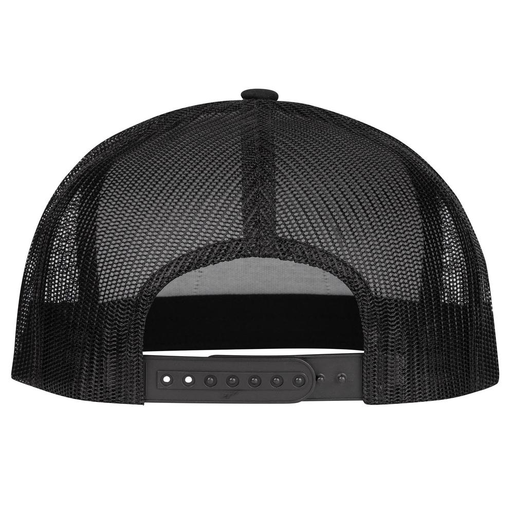 Black Arrowhead Classic Five Panel Trucker Hat