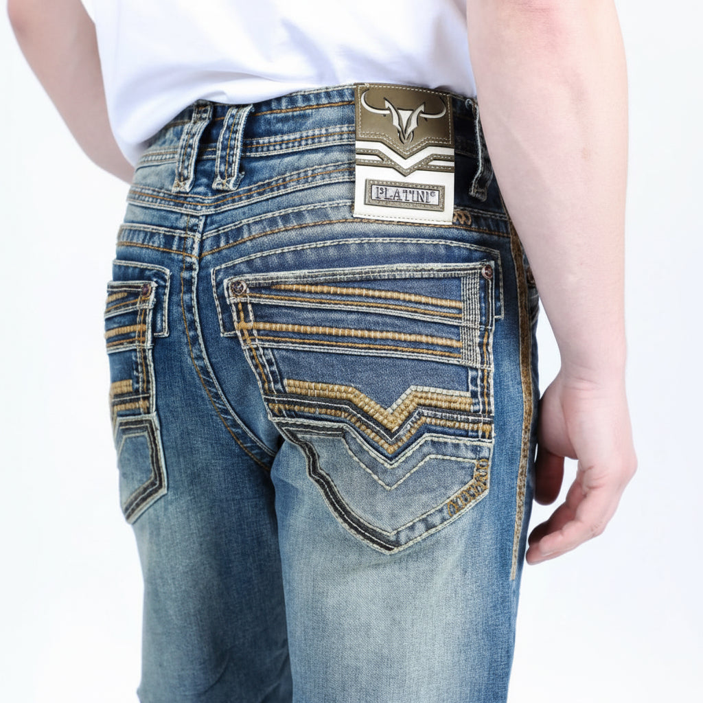Holt Slim Boot Cut Jeans