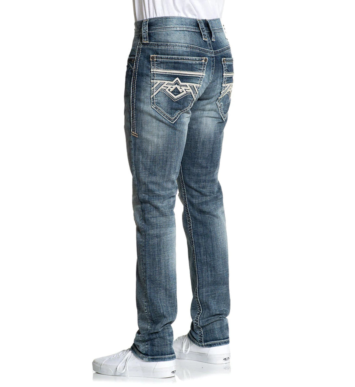 Defender Void Manor Skinny Fit Straight Denim Jeans