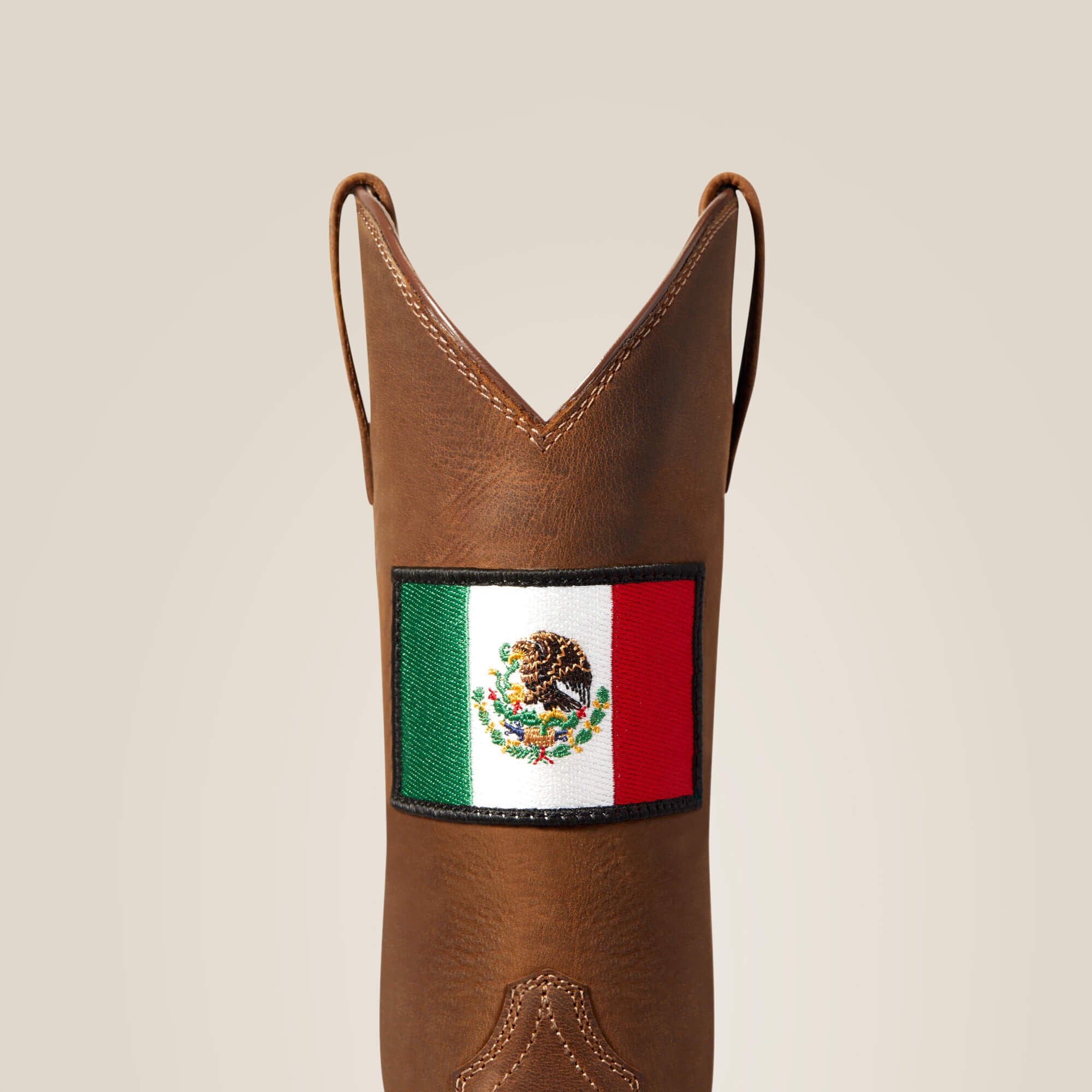 Round Up Orgullo Mexicano Western Boot