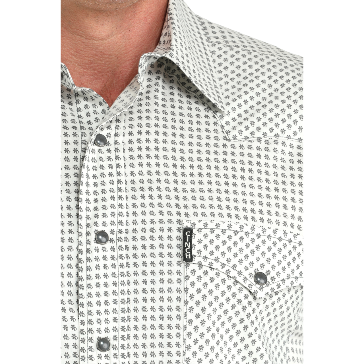 Printed Button Down Shirt