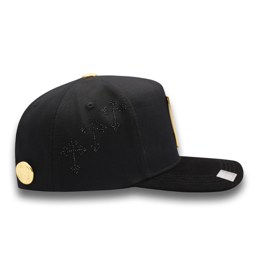 Gorra Negra Placa San Judas