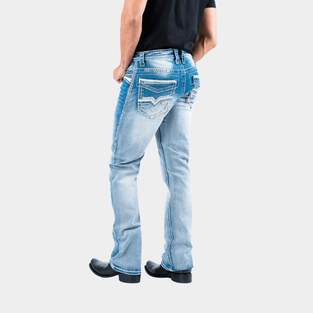 Holt Men's Slim Boot Cut Jeans