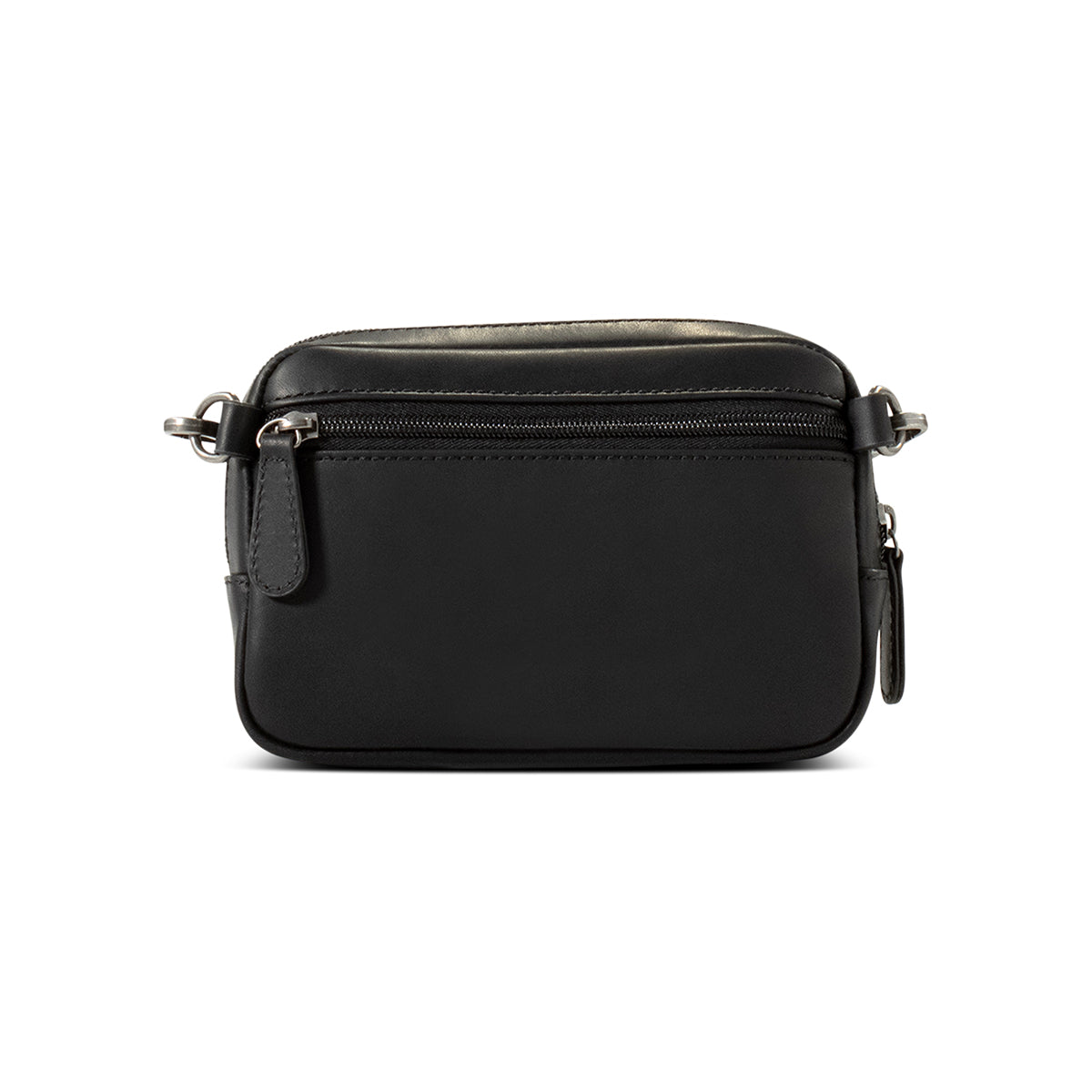 Back view of Ariat Ladies Black Casanova Collection Belt Bag in black leather