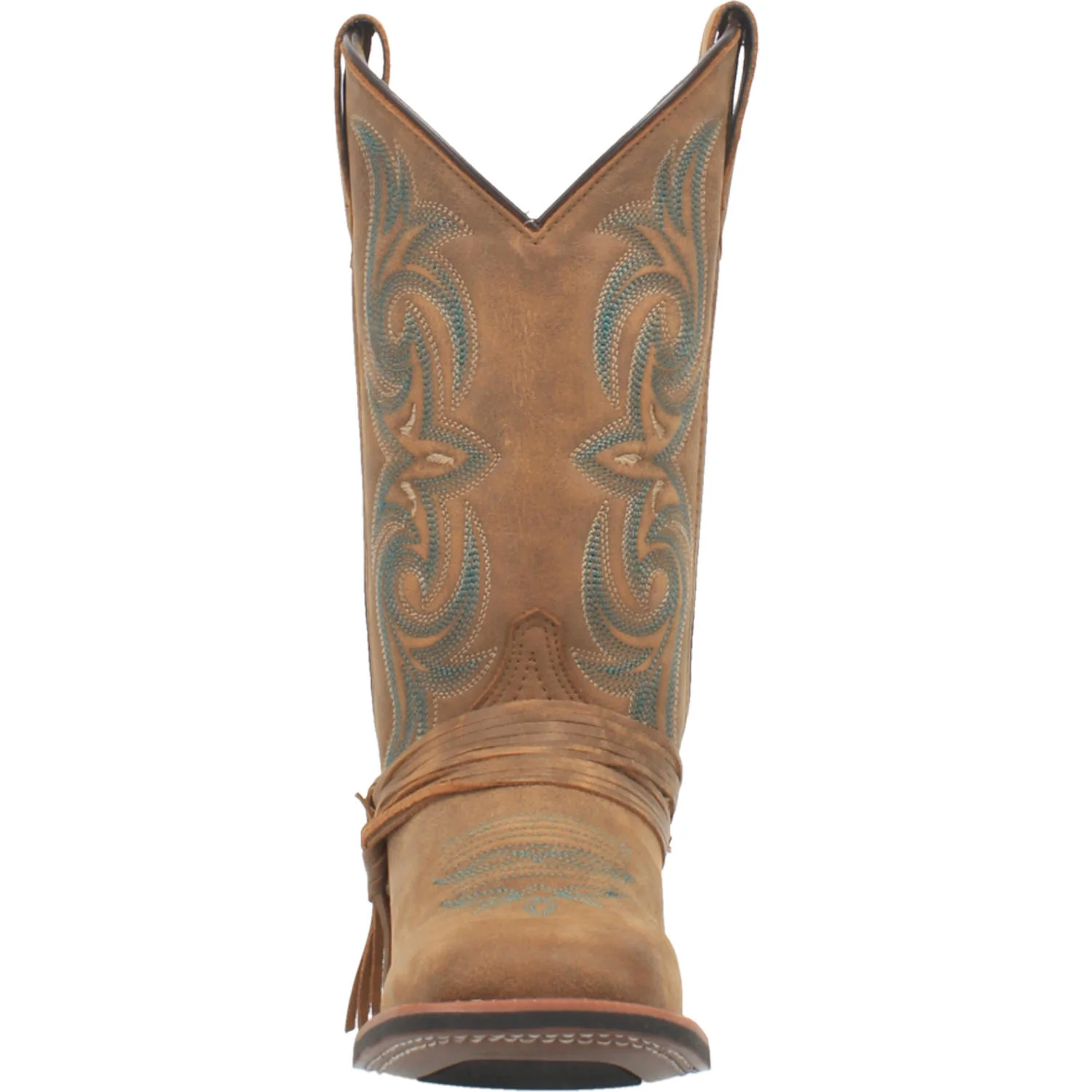Sadie Tan Square Toe Boots