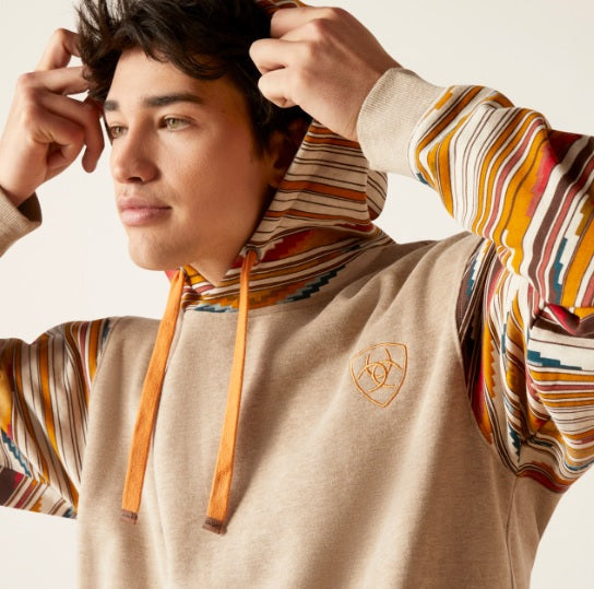 Printed Chimayo Hoodie