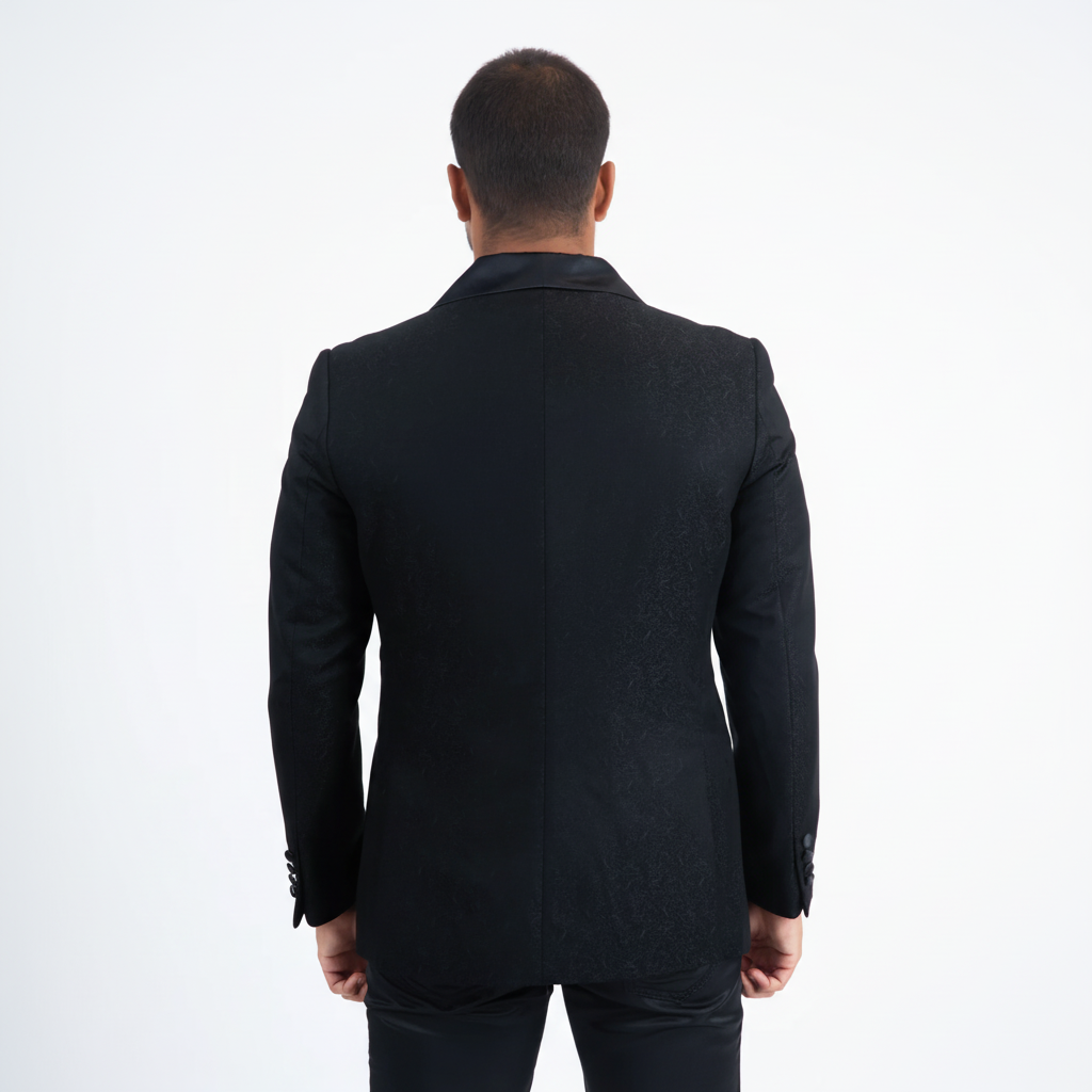Men's Double-Breasted Shawl Lapel Tuxedo Blazer & Vest