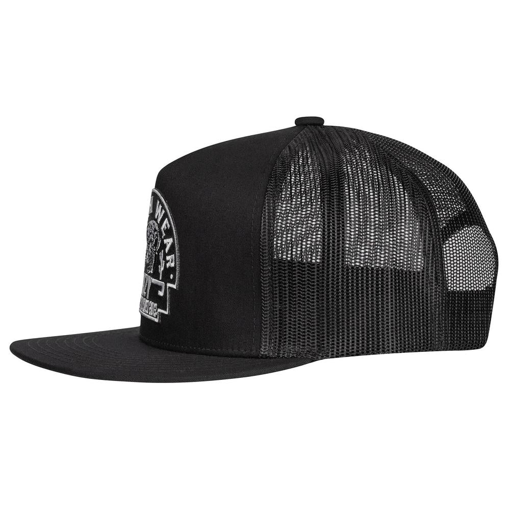 Black Arrowhead Classic Five Panel Trucker Hat
