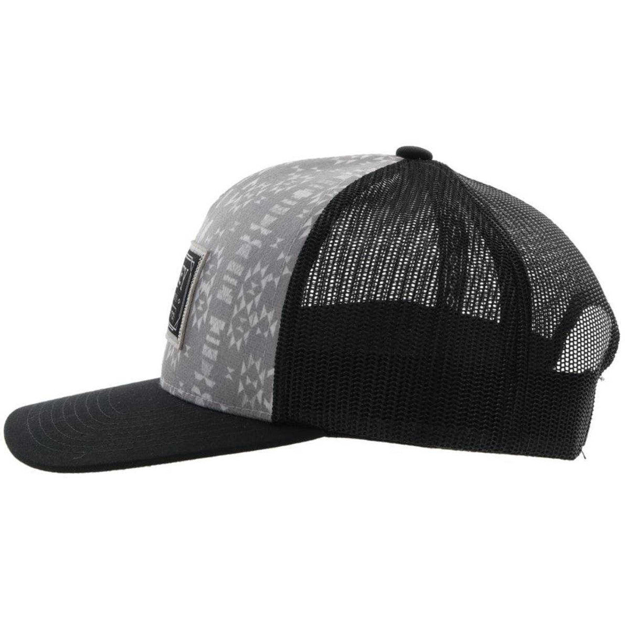 Doc Grey & Black Mesh Back Snapback Hat