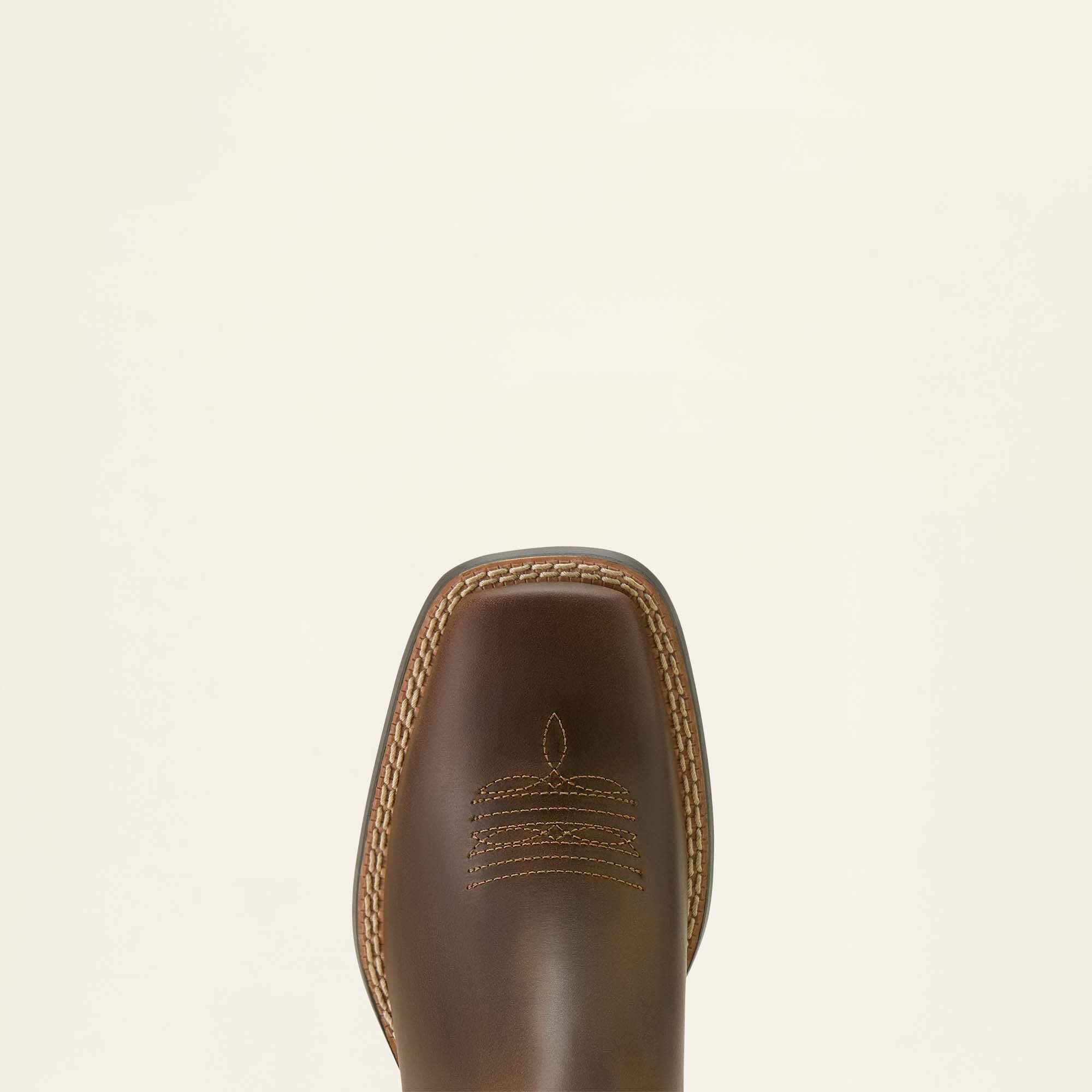 Booker Chelsea Wide Square Toe Western Boot