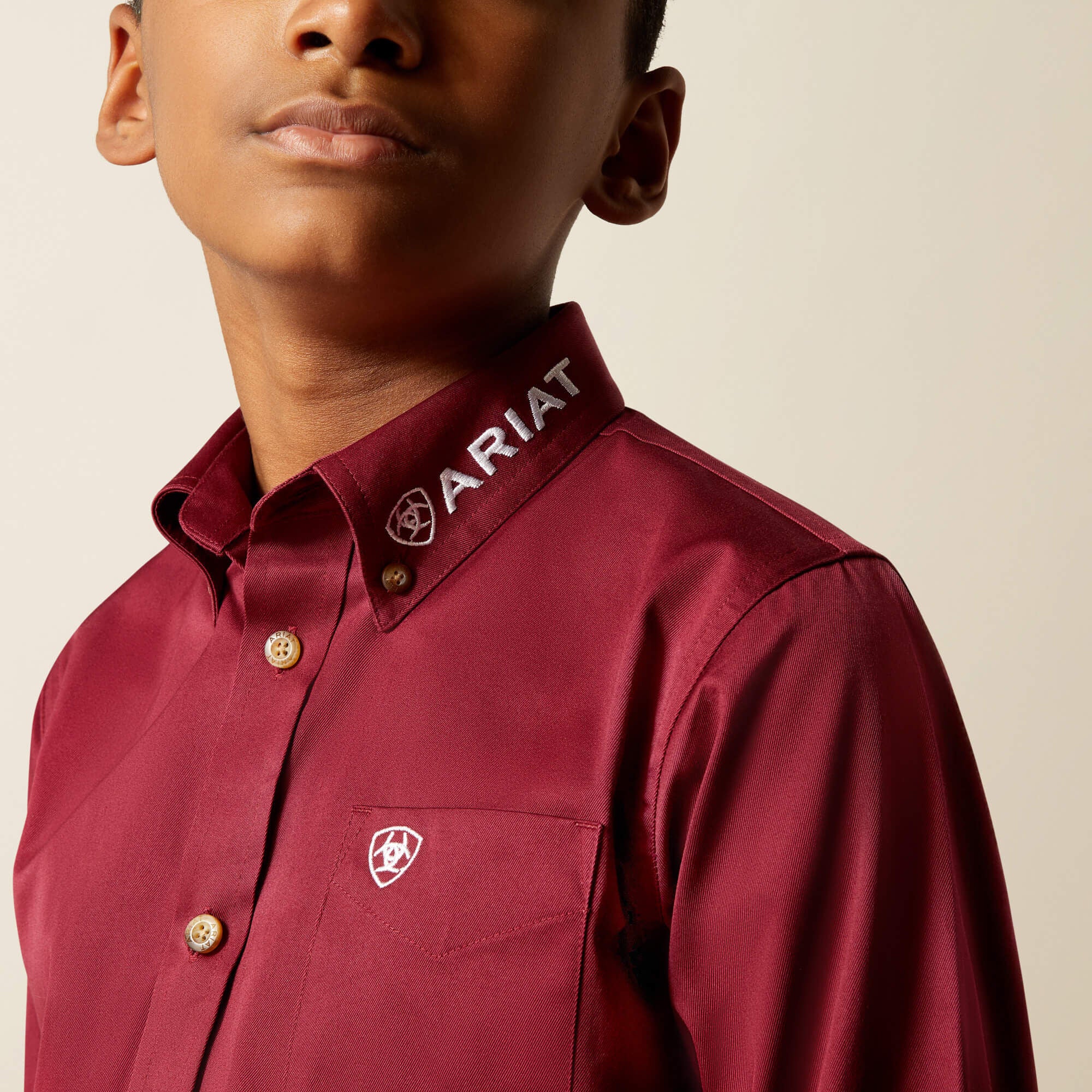 Team Logo Twill Classic Fit Shirt