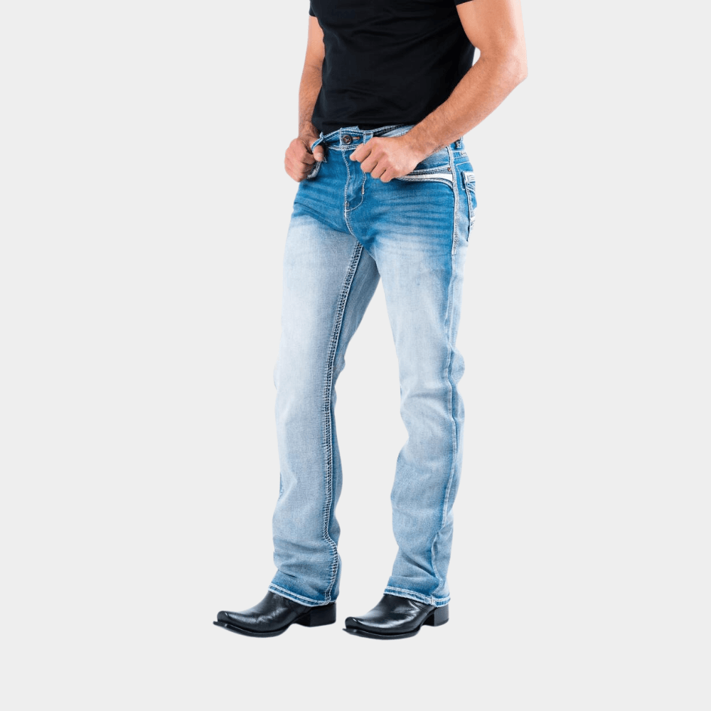 Holt Men's Slim Boot Cut Jeans