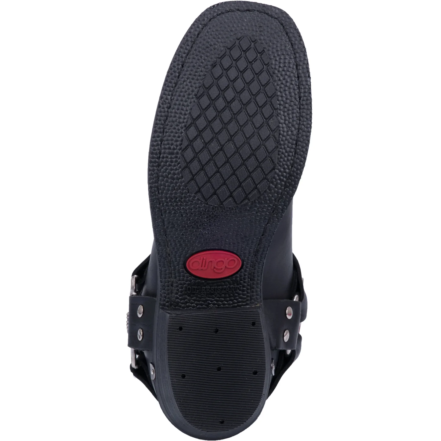 Chopper Leather Harness Boot