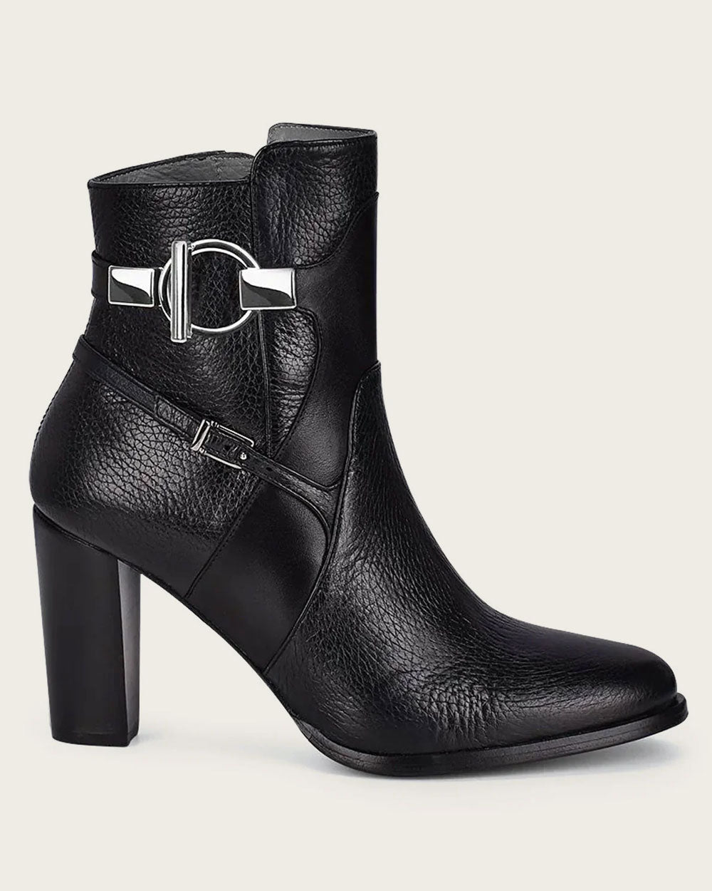 Ankle Black Deer Bootie