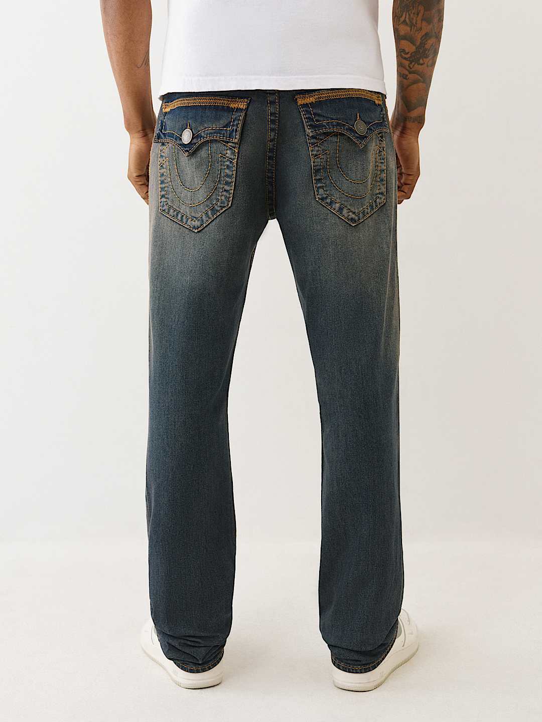 Ricky Straight Super T Flatlock Jean 34”