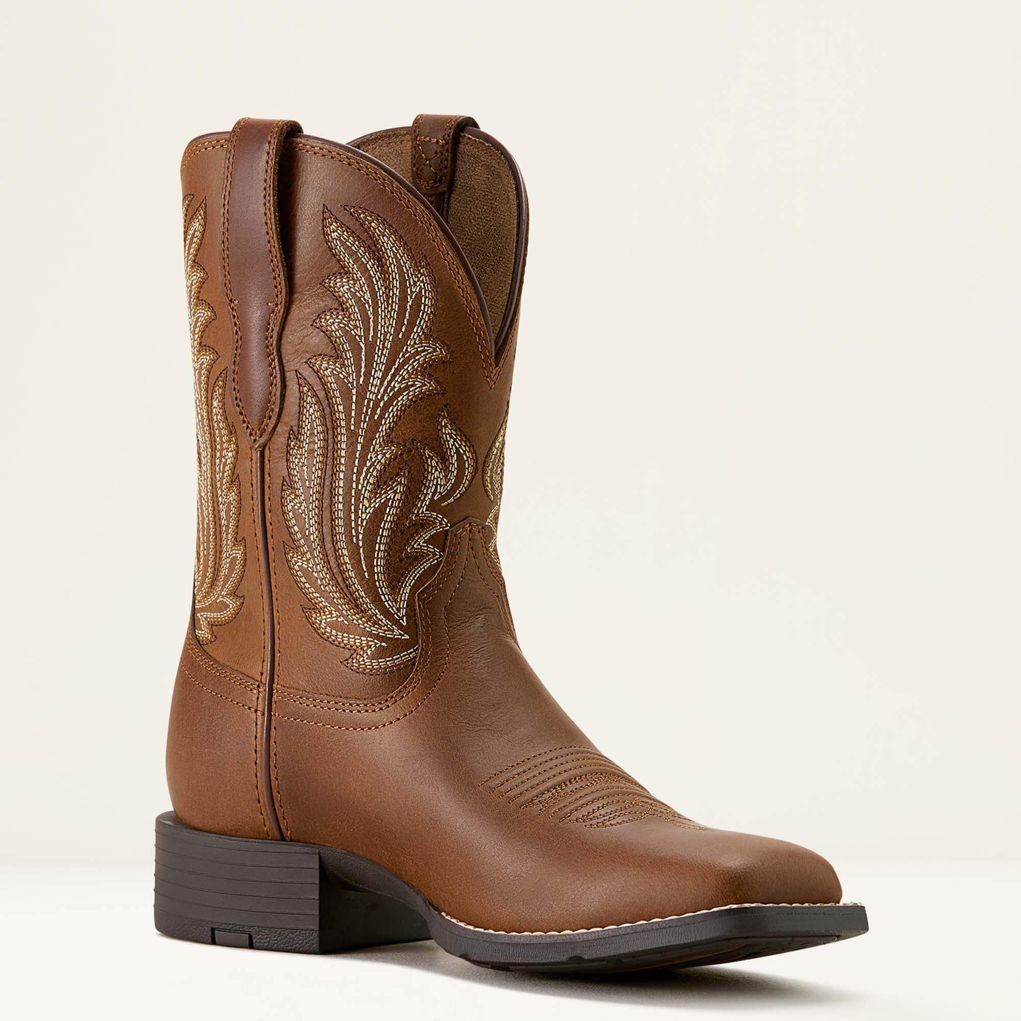 Round Up Filly Wide Square Toe Western Boot