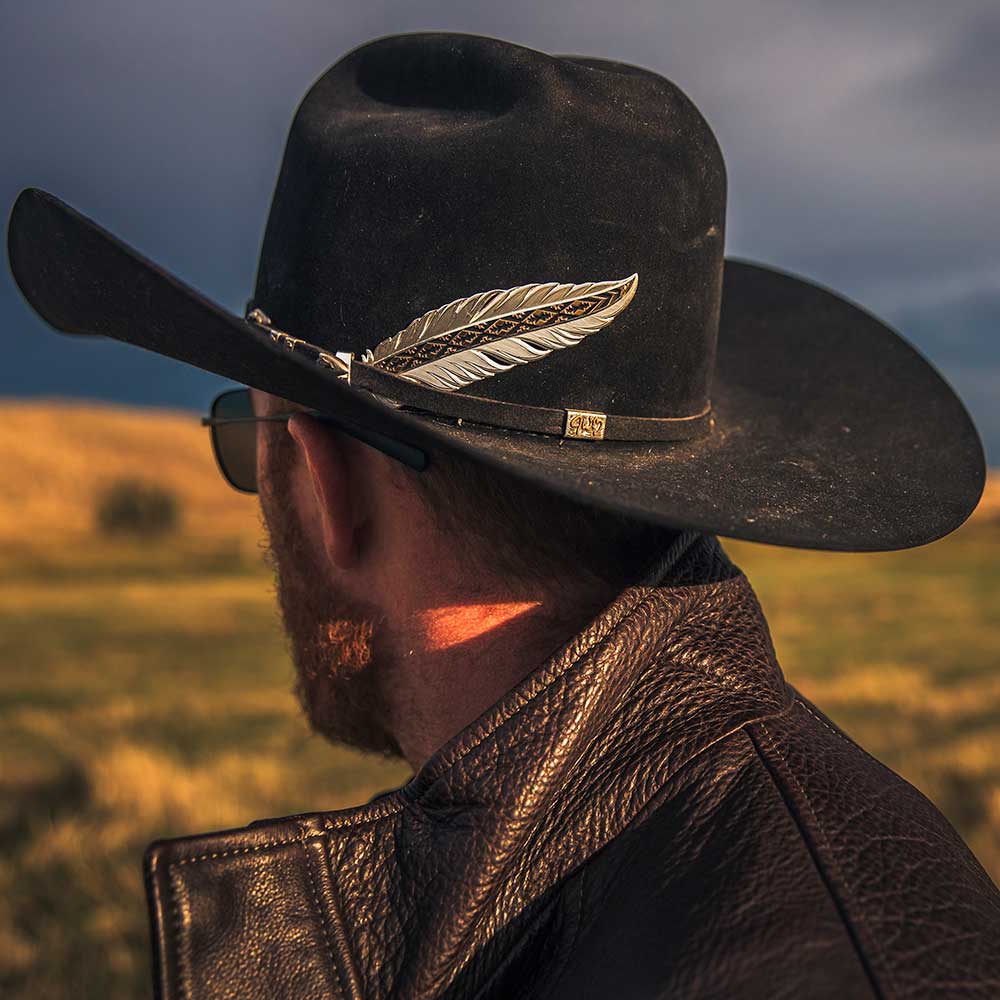Trust and Honor Hat Feather