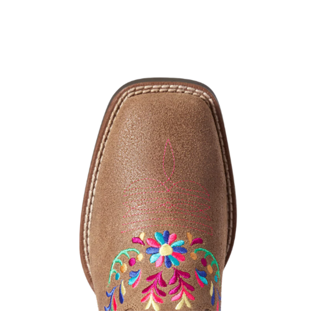 Youth Wild Flower Western Boot
