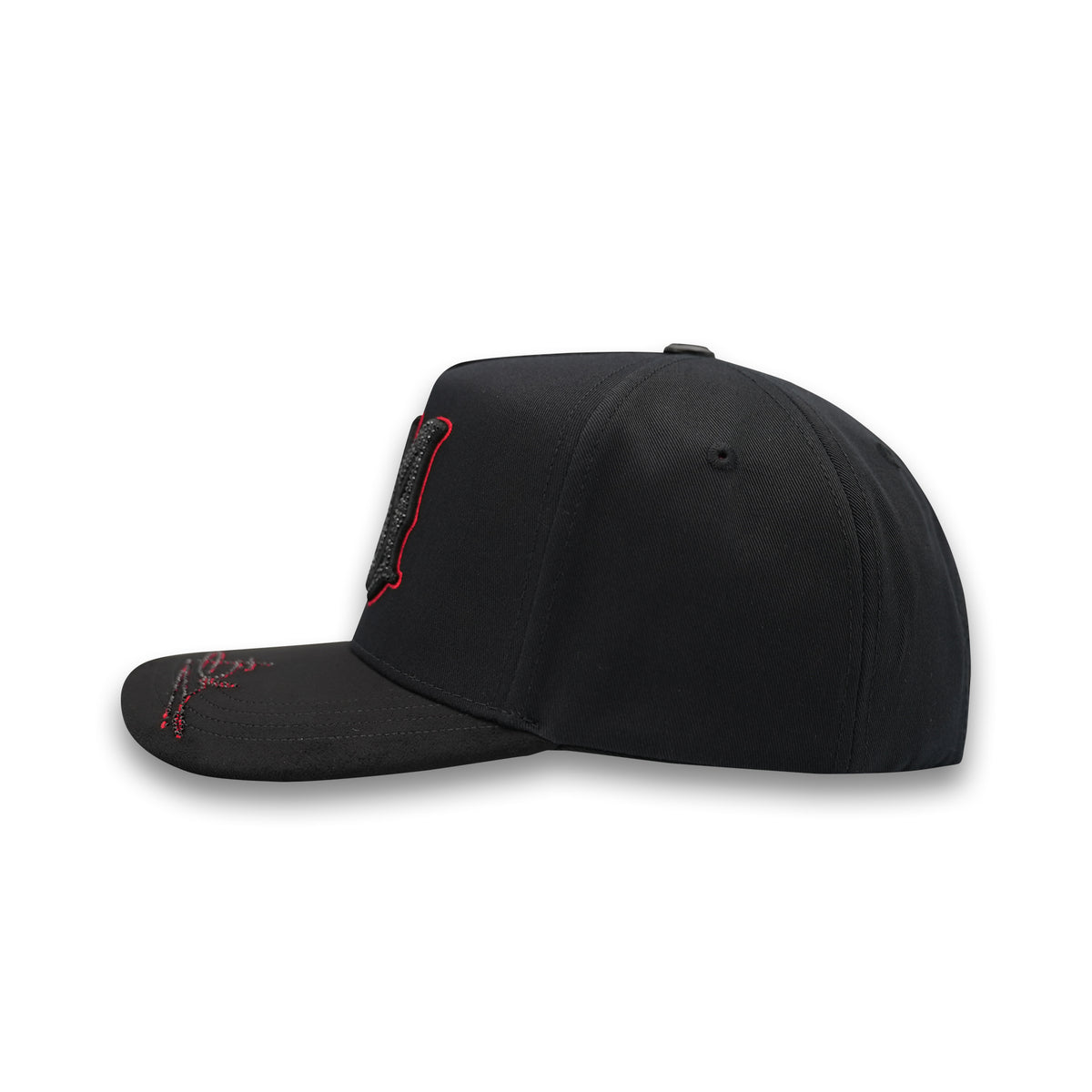 Amr Red Crystals Hat