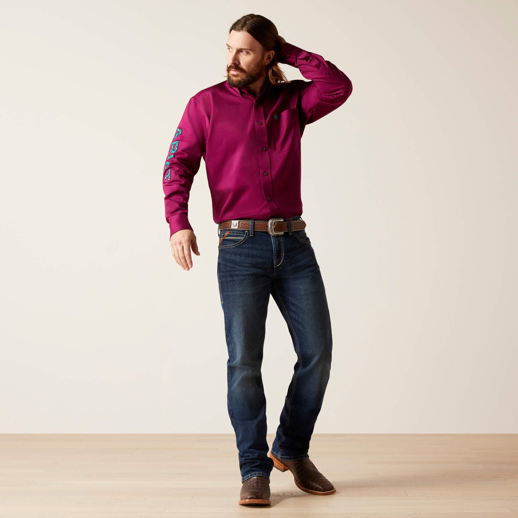 Team Logo Twill Classic Fit Shirt