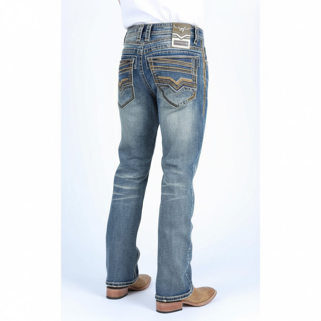 Holt Slim Boot Cut Jeans