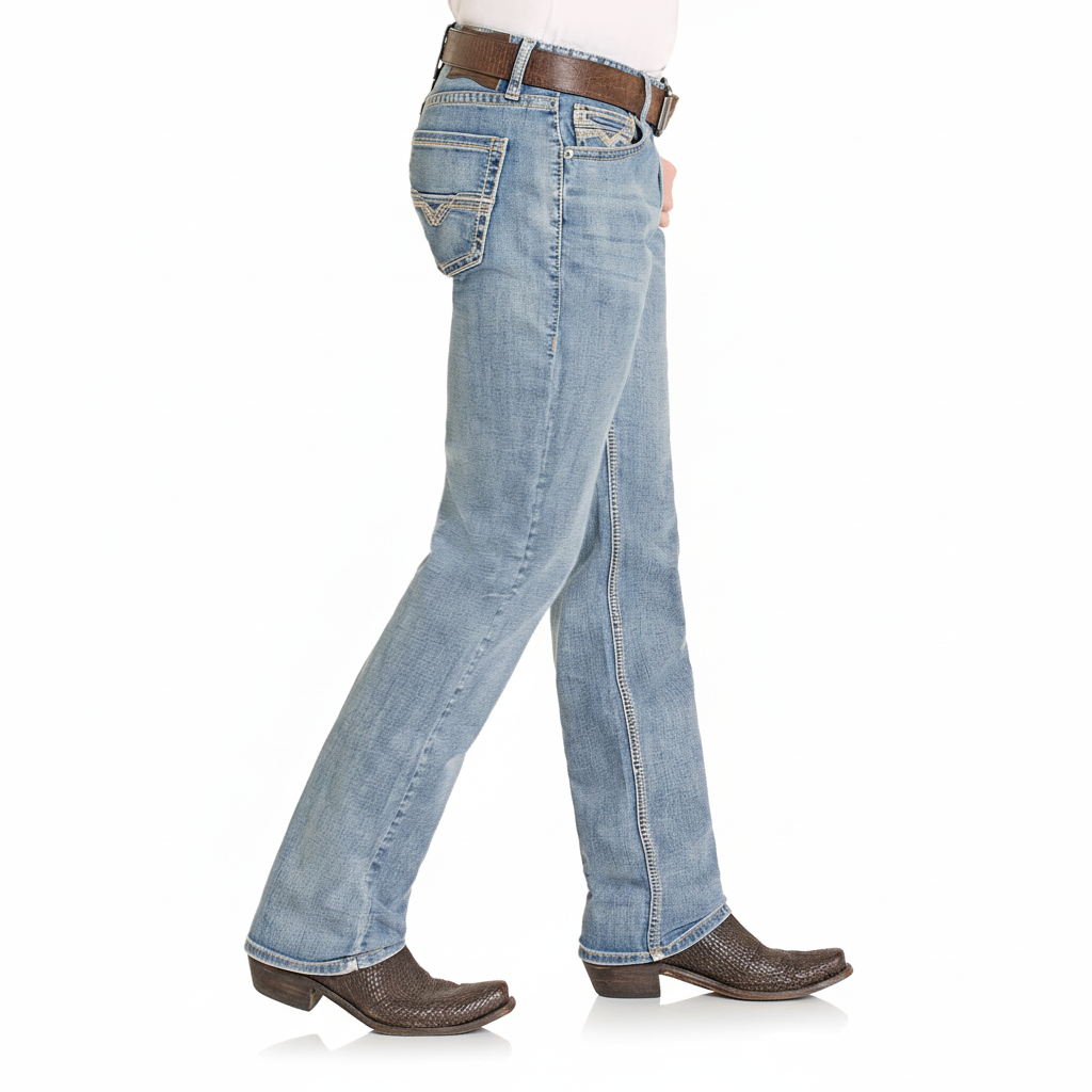 Relaxed Fit Classic Stitch Stackable Bootcut Jeans