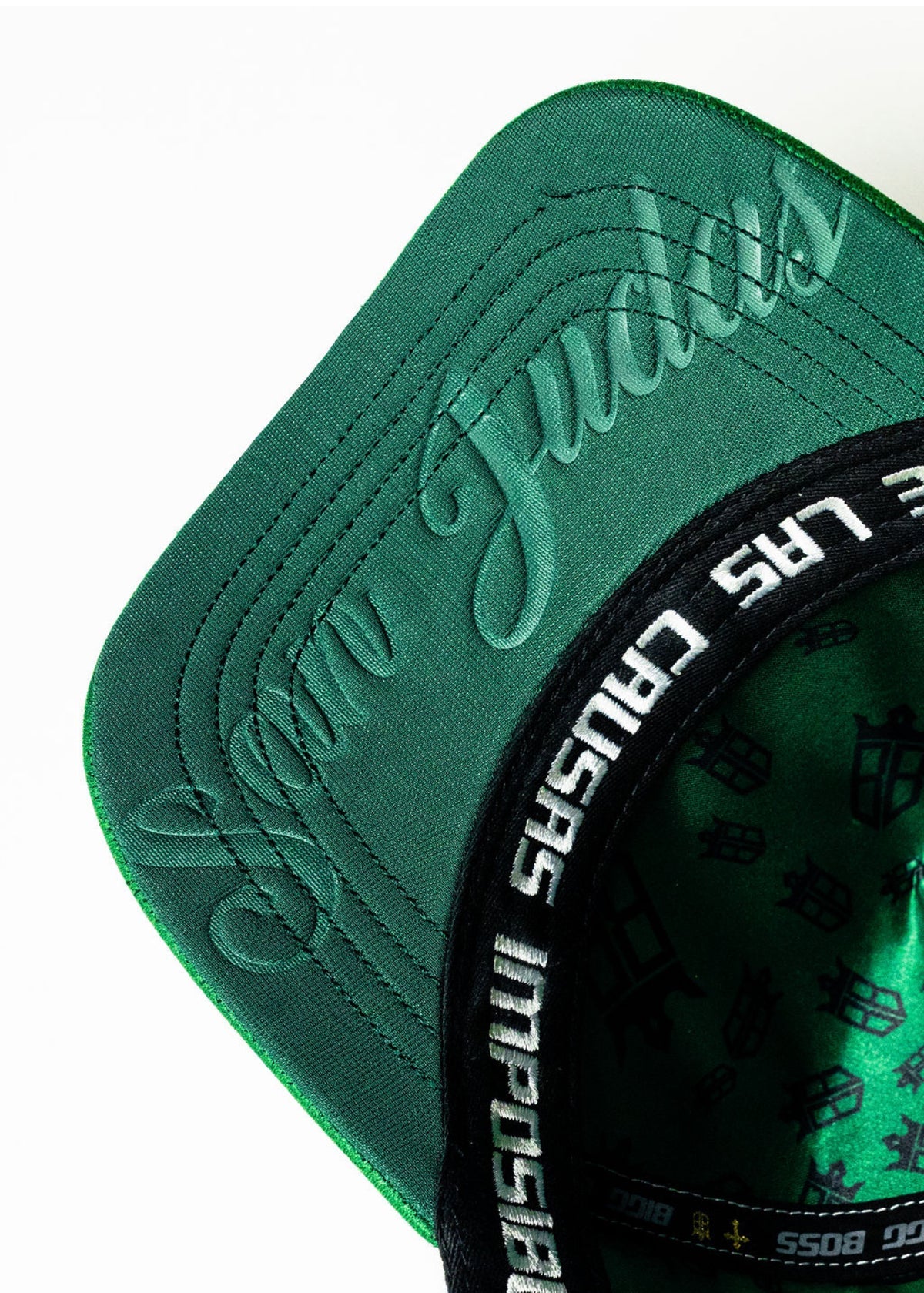 San Judas Cristal White Hat