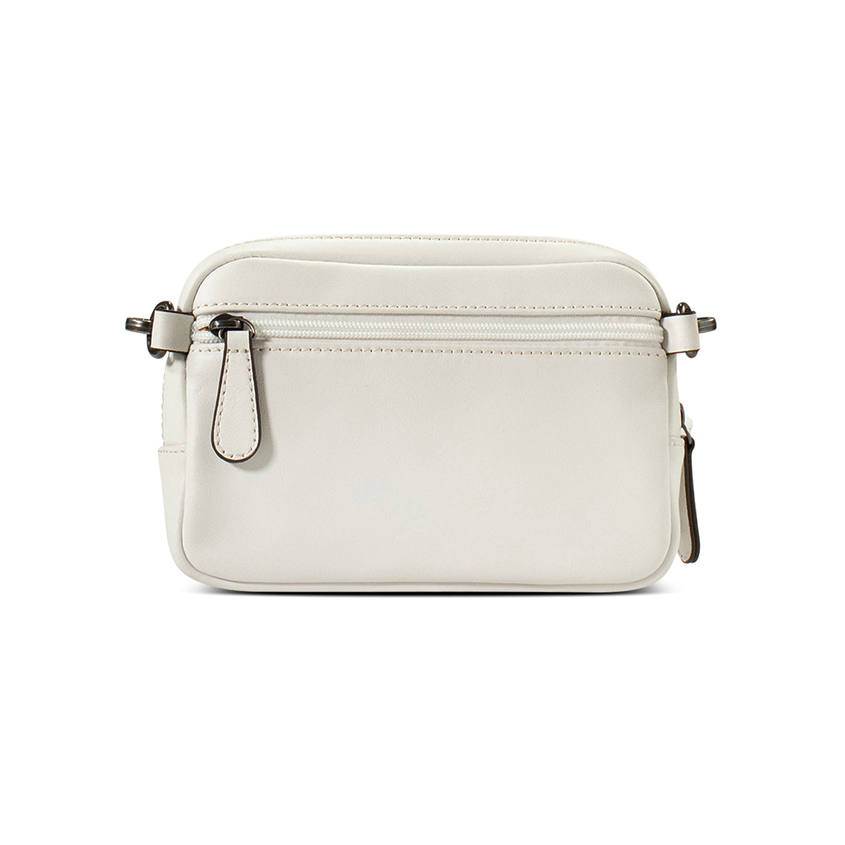 Back view of Ariat Ladies White Casanova Collection Belt Bag in white leather