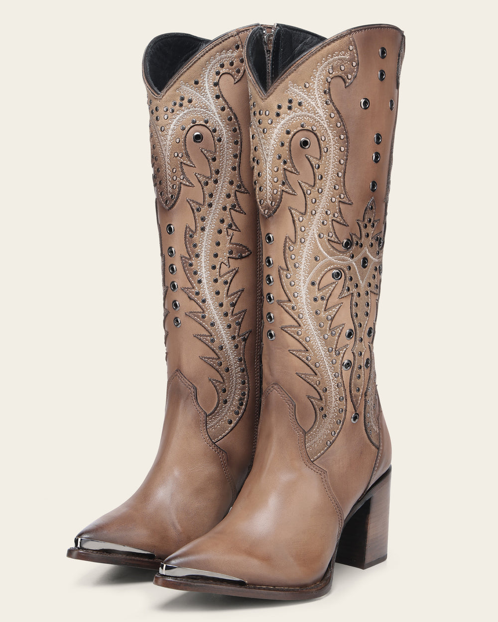 Tall Western Style Brown Boot