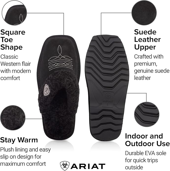 Jackie Square Toe Slippers