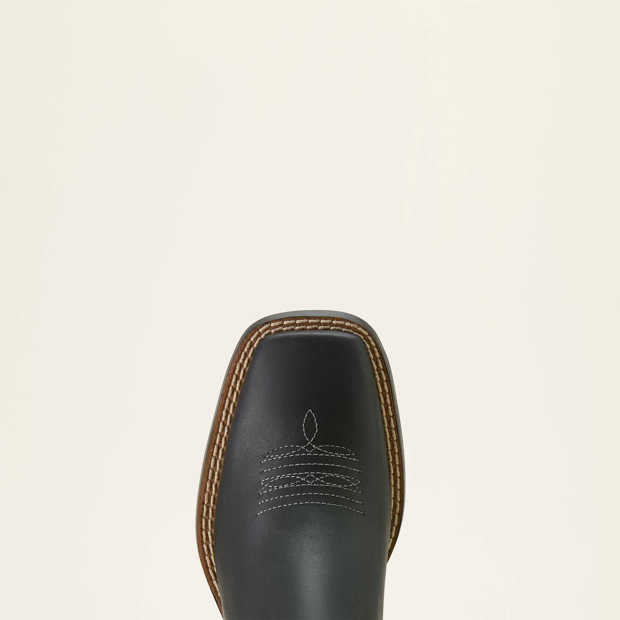 Booker Chelsea Wide Square Toe Western Boot