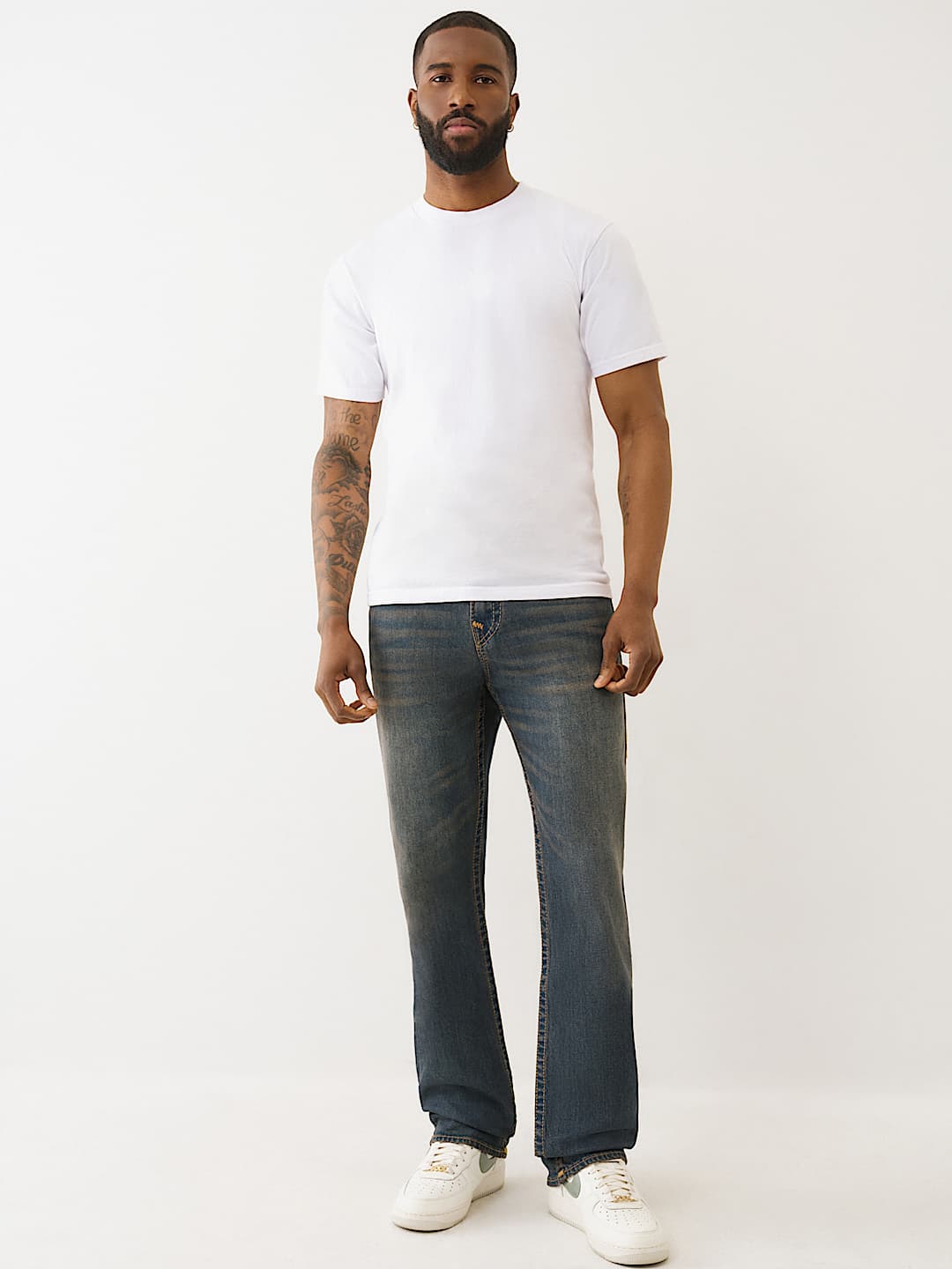 Ricky Straight Super T Flatlock Jean 34”