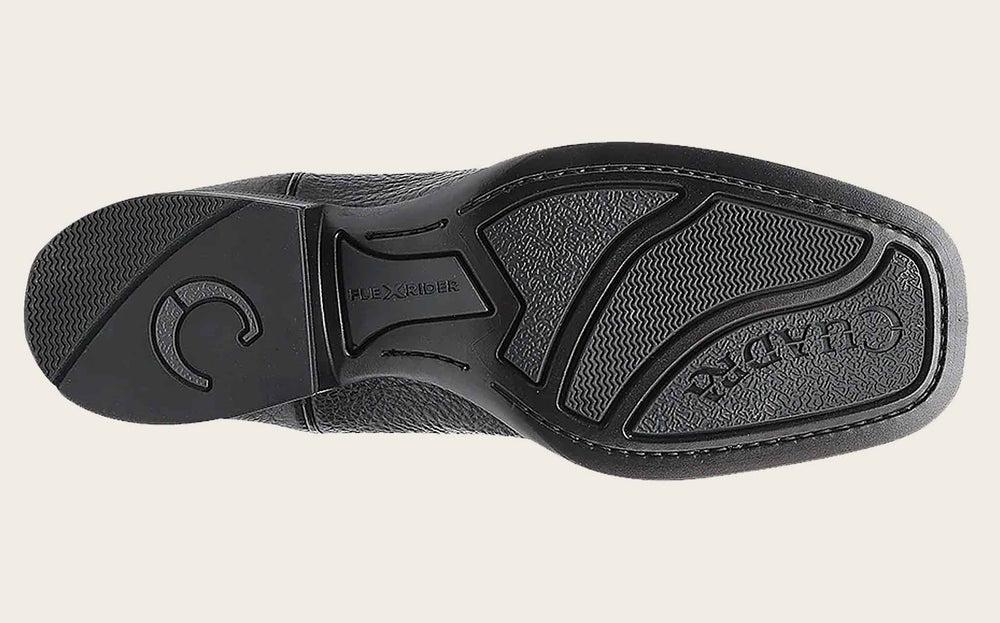 Western Rodeo Black Bison Boot