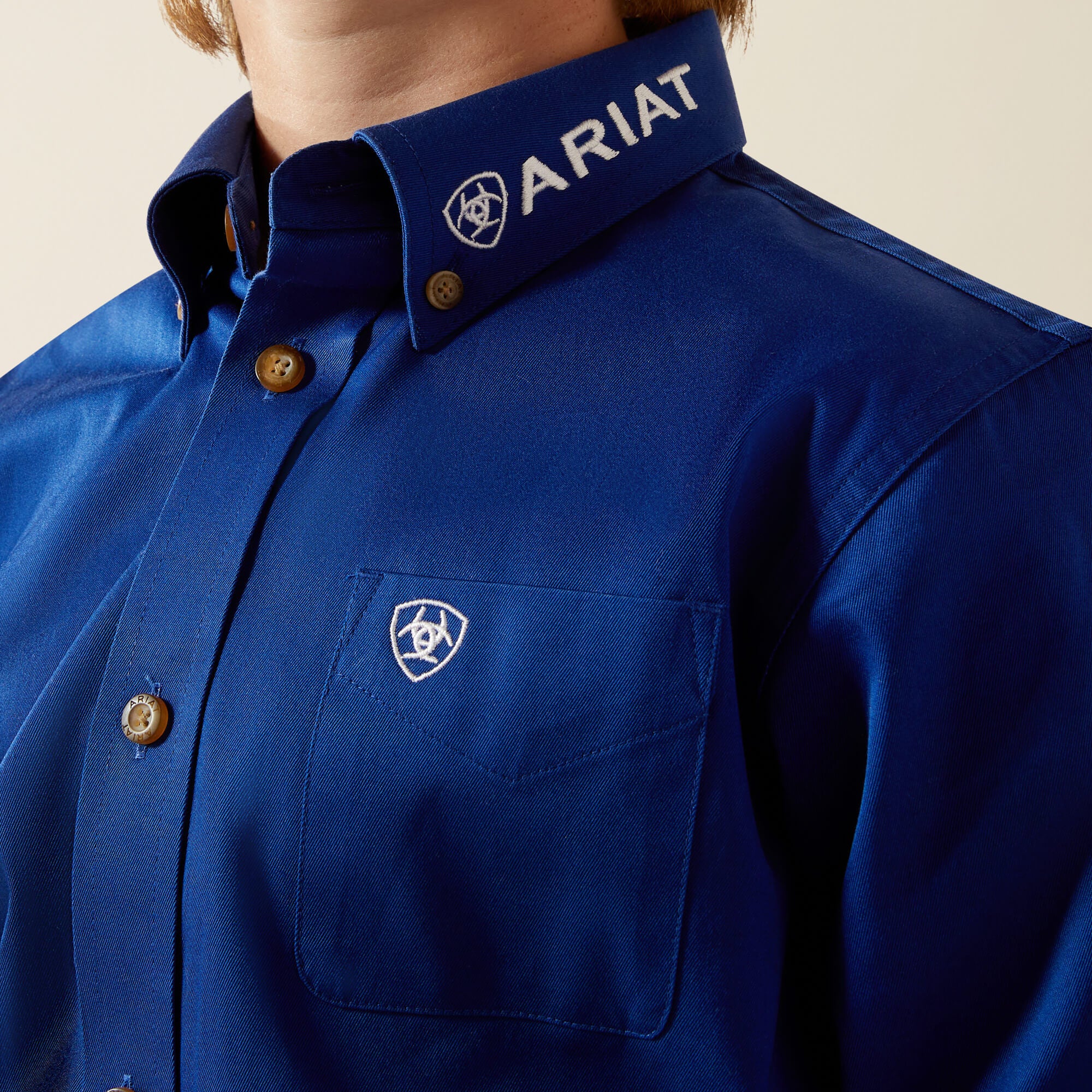 Team Logo Twill Classic Fit Shirt
