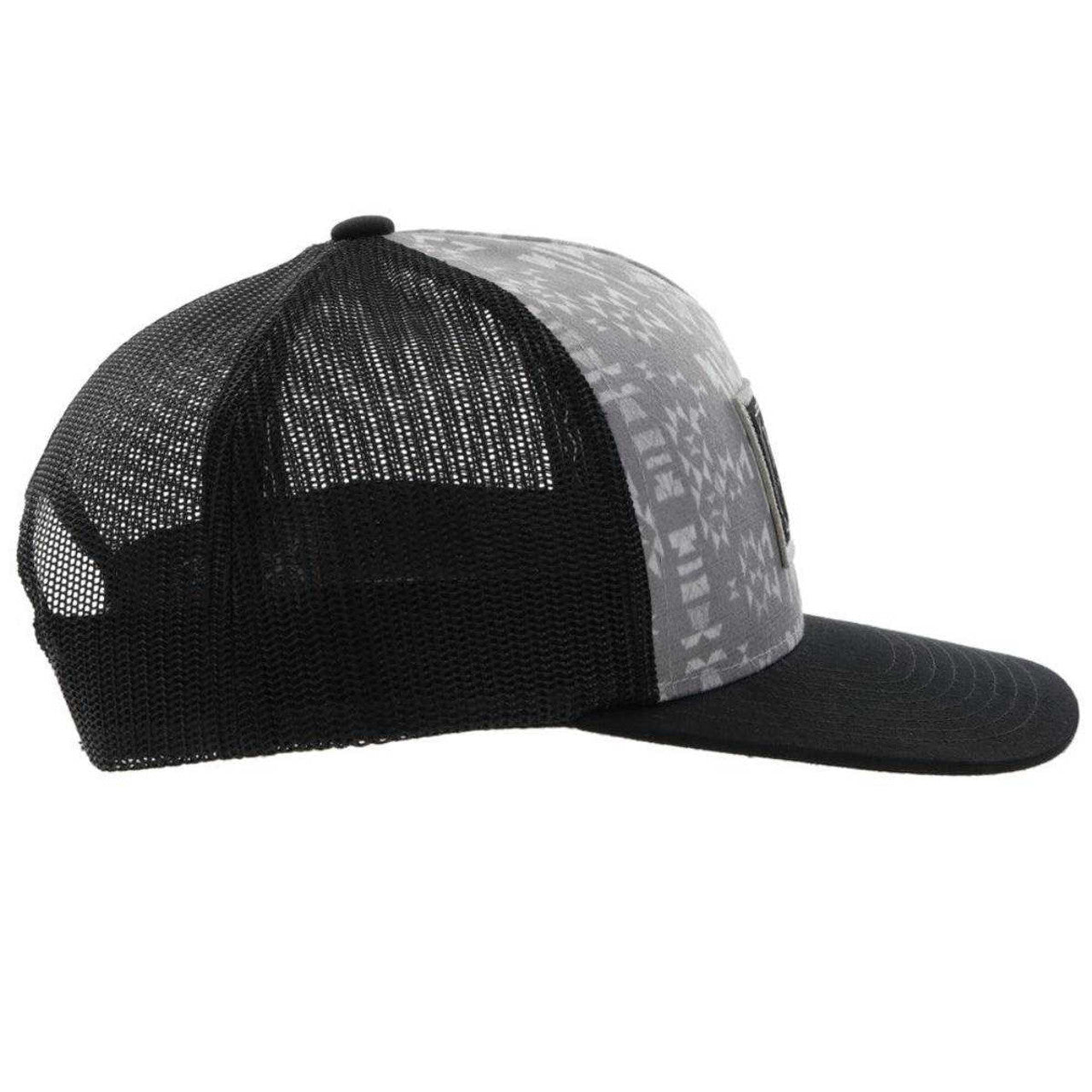 Doc Grey & Black Mesh Back Snapback Hat