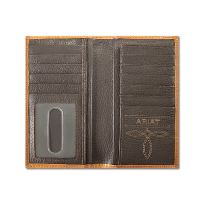 Ariat Men's Rodeo Style Tan Wallet