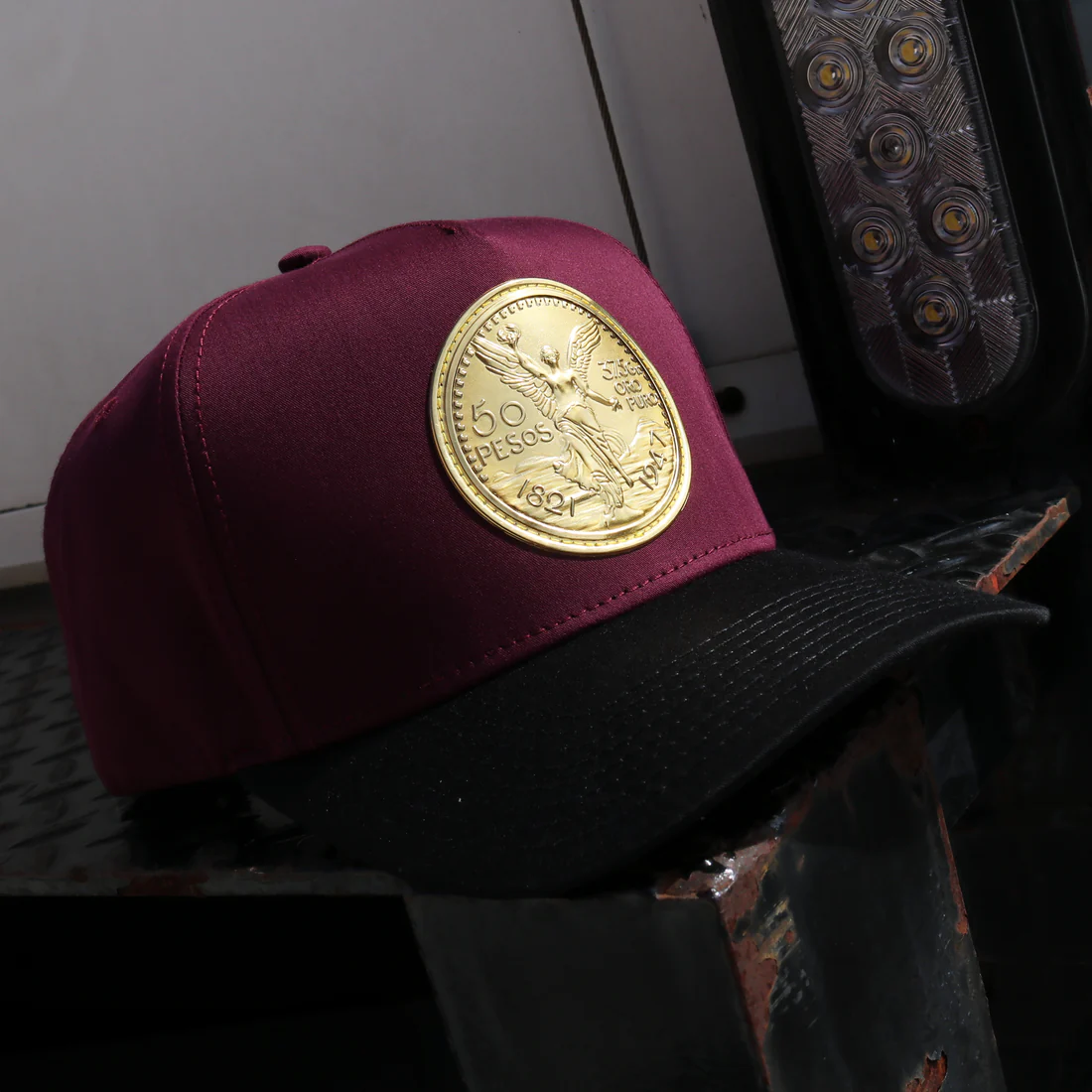 Sombrero AVC Cente negro/granate