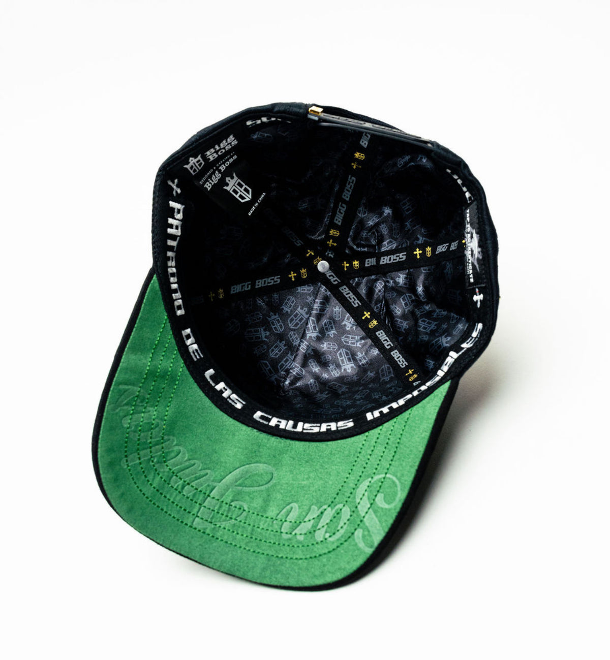 San Judas Cristal Black Hat