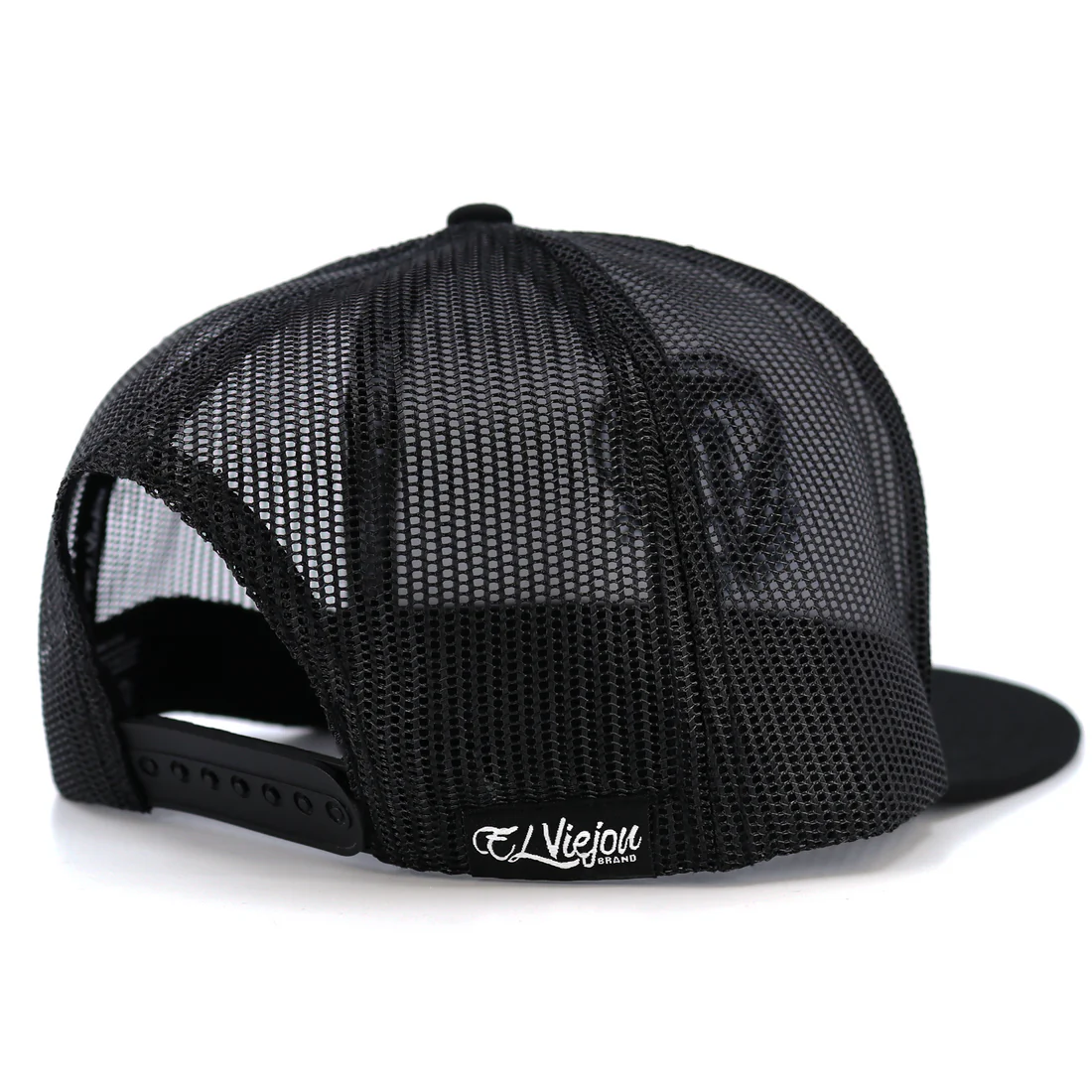 Muchacho Alegre Black Flat Visor Hat