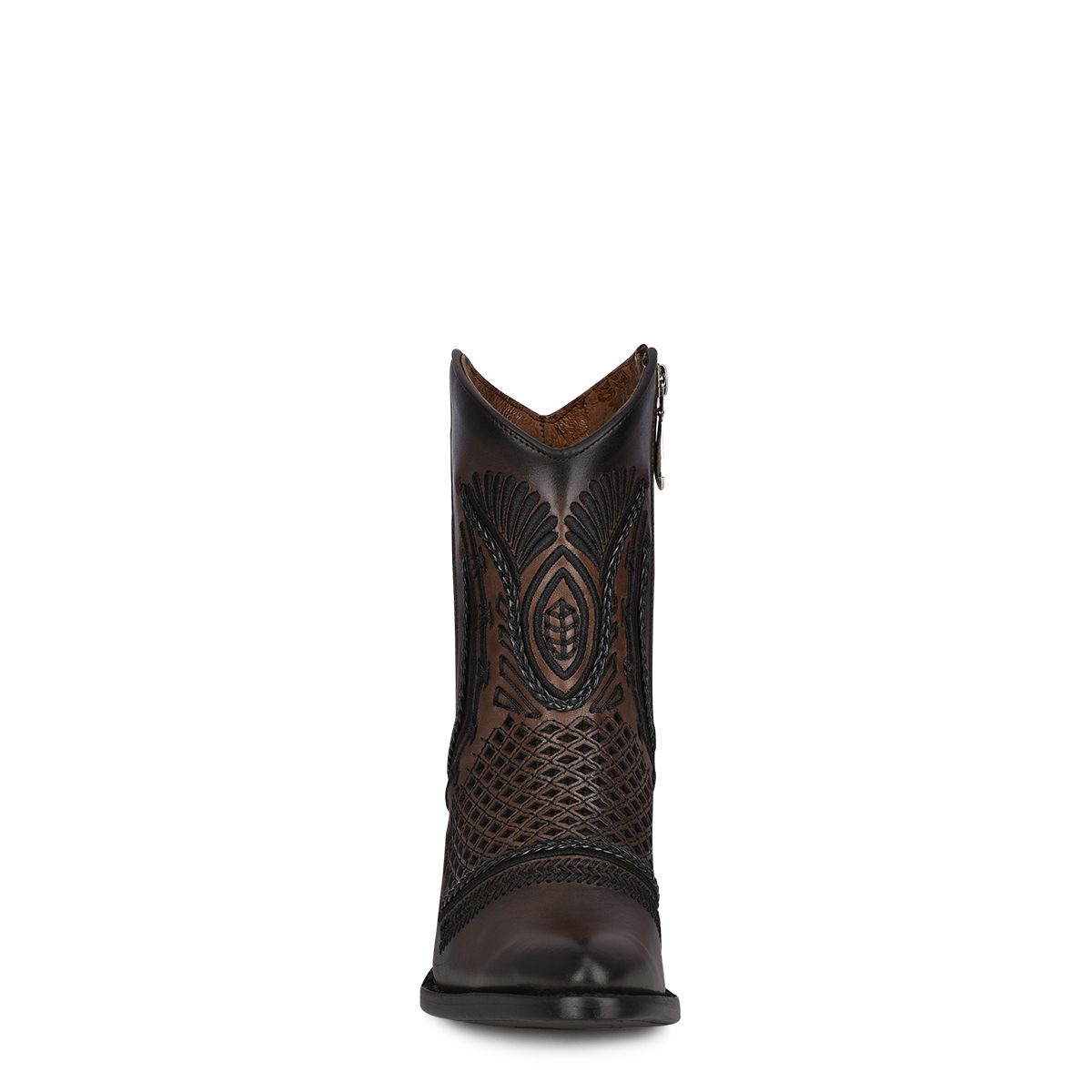 Maple Shading Lazer & Embroidery & Woven Boots