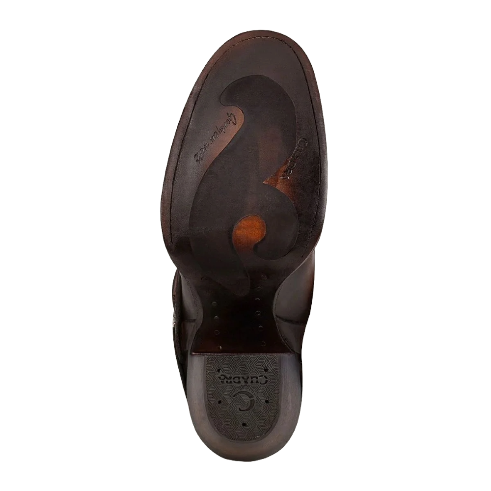 Moroni Moka Laser & Crystals Round Toe Boot