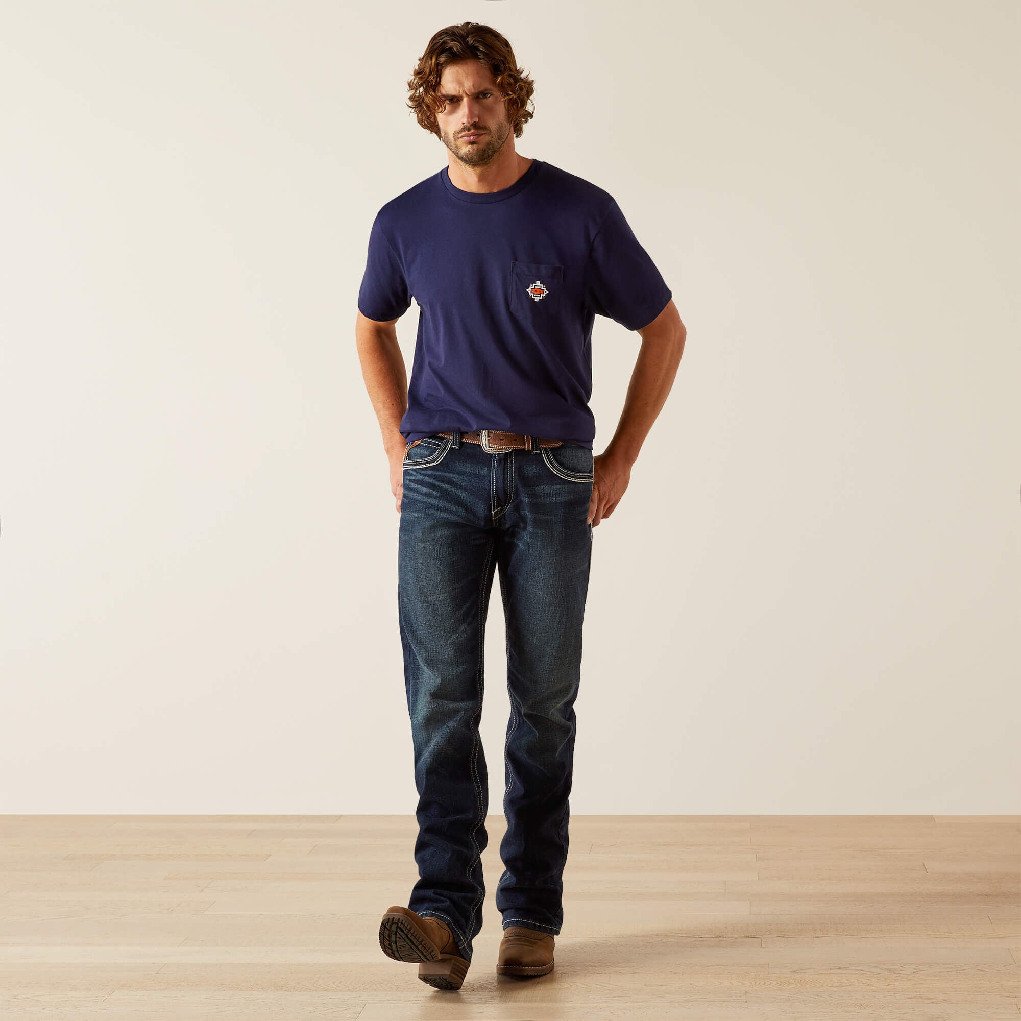 Camiseta de bolsillo del suroeste